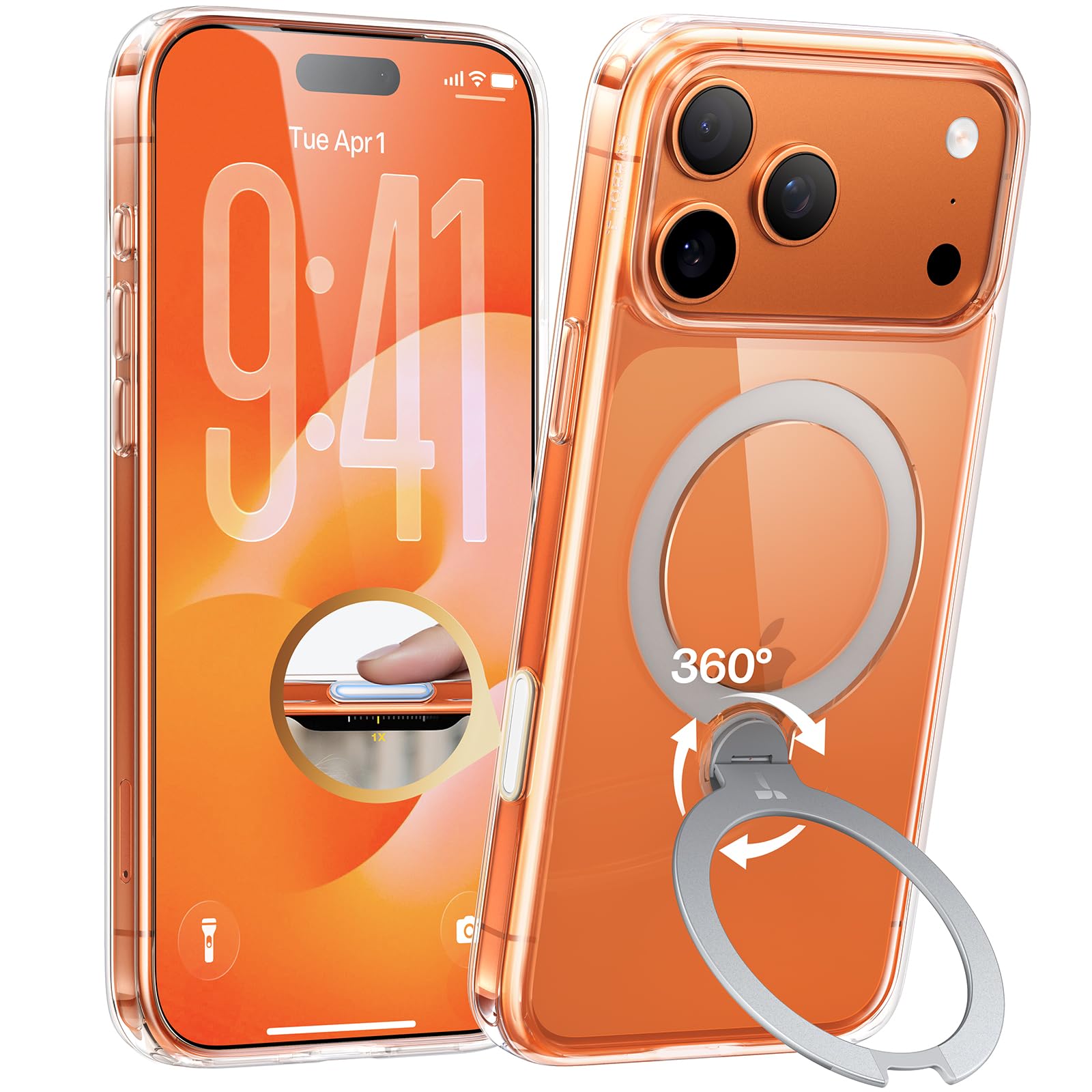 Amazon.co.jp: TORRAS iPhone 17 Pro Max 用 ケース【多機能一体